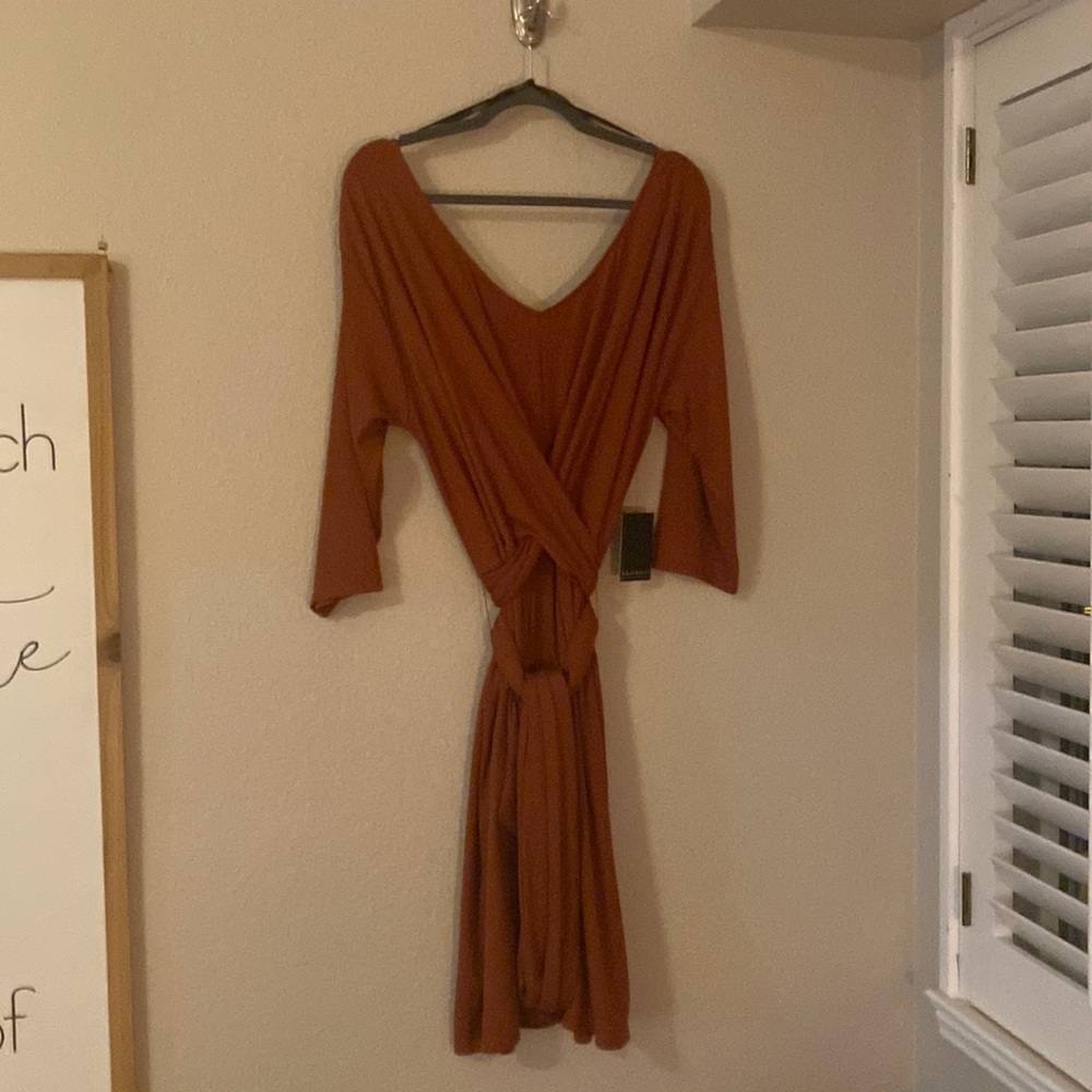 ELOQUII wrap waist dress - Buy 1 get 1 free!